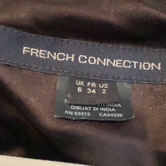 French Connection Sequin Dress (Dark Navy Blue) - Picture 4 of 11